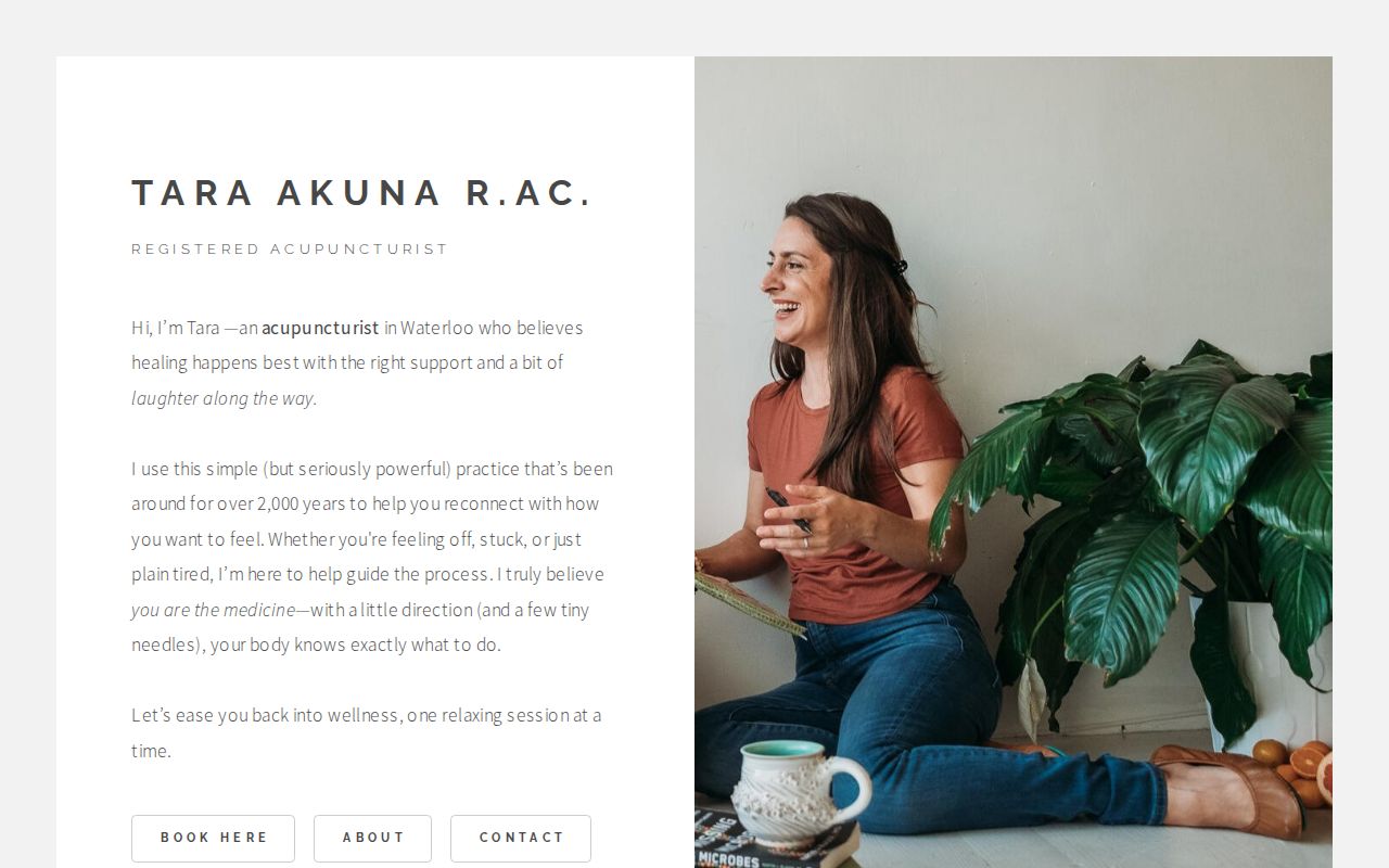 Tara Akuna R.Ac. - Acupuncture Waterloo logo